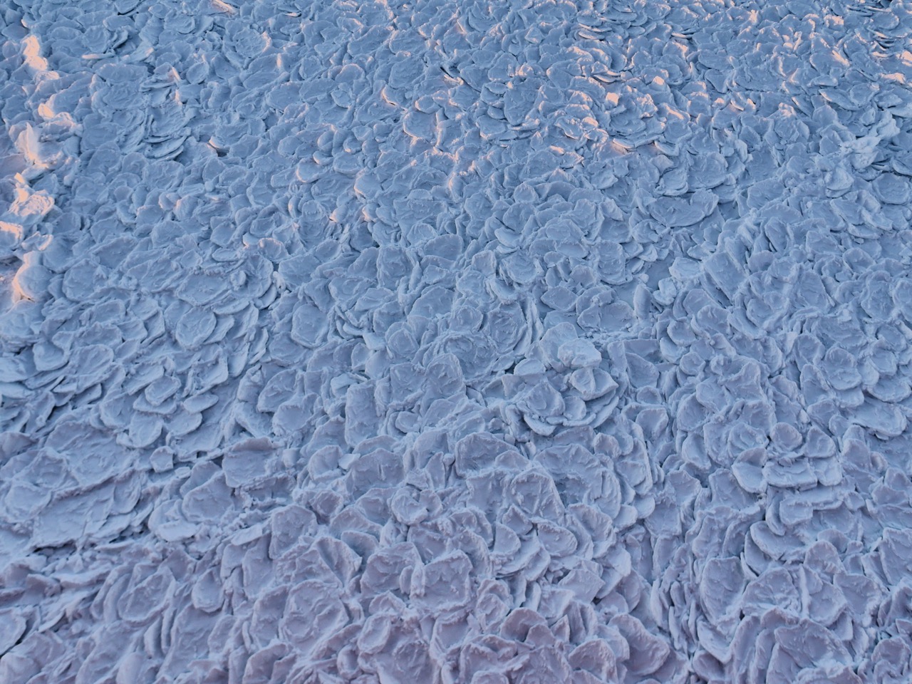 Dragon skin ice Ross Sea 